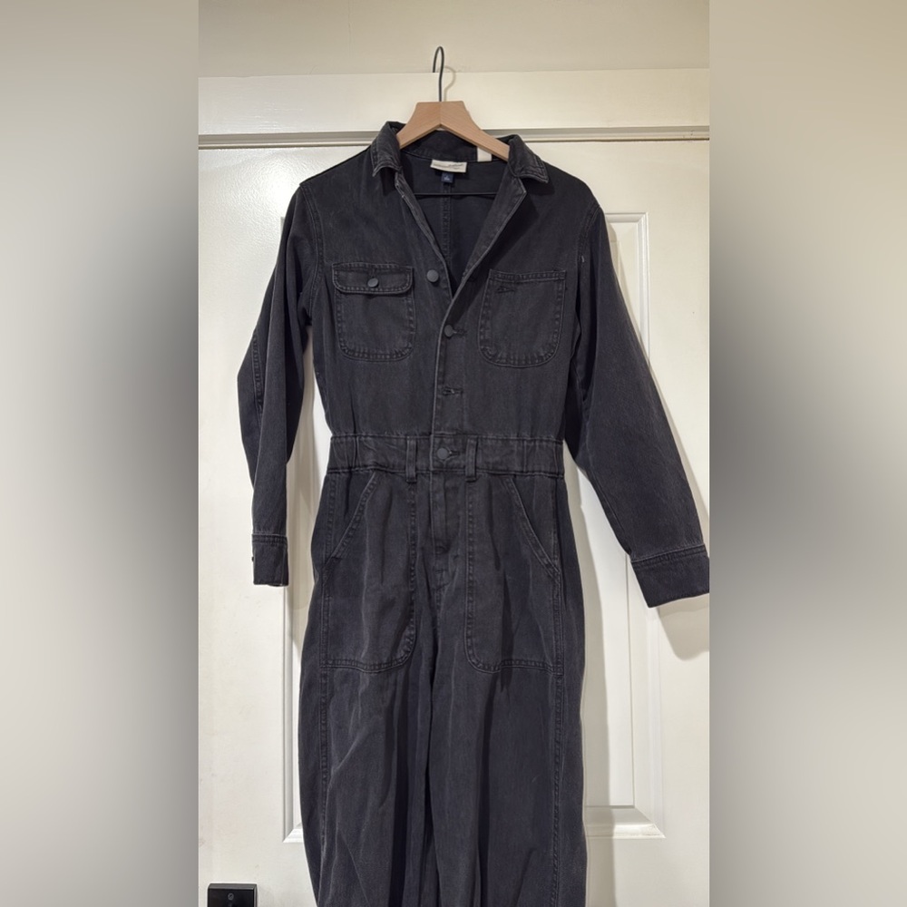 TARGET Black Denim Jumpsuit